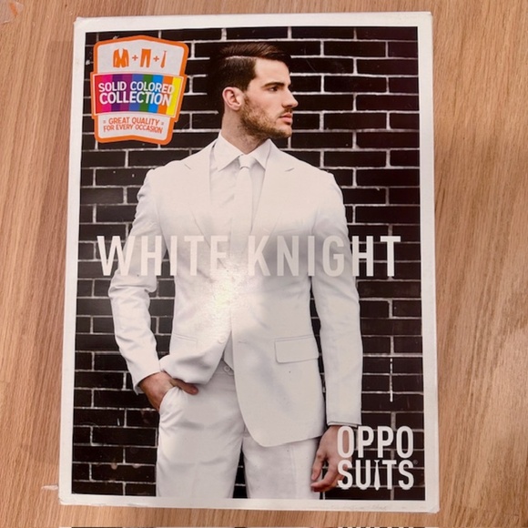 NEW Oppo Suits, White Knight Suit - Picture 1 of 5